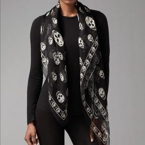 Alexander McQueen Skull Scarf